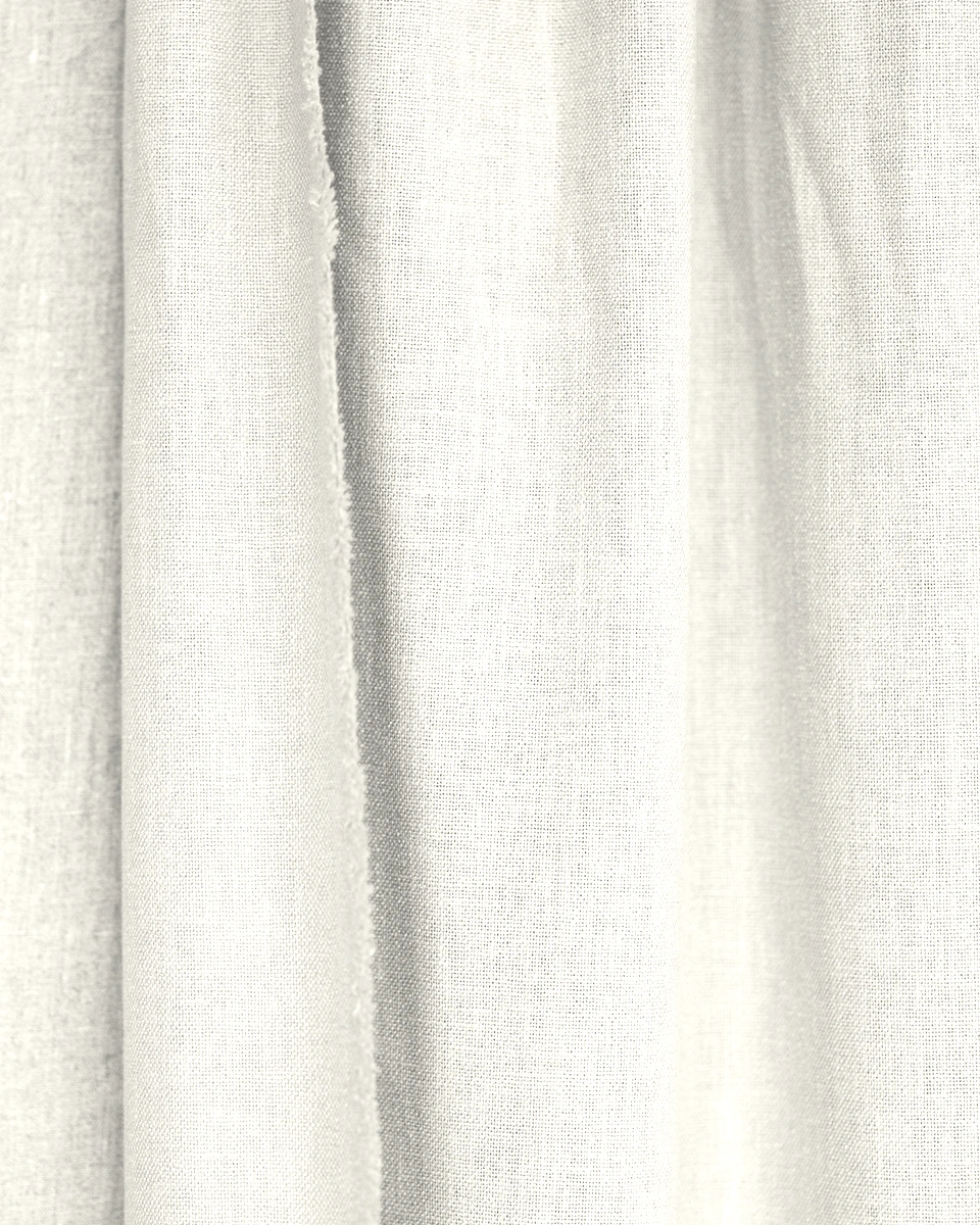 Linen / Off White: Digital texture close-up